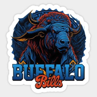 Buffalo Bills Logo Team! Sticker